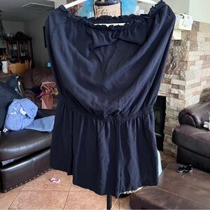 Elegant Black Off-Shoulder Blouse